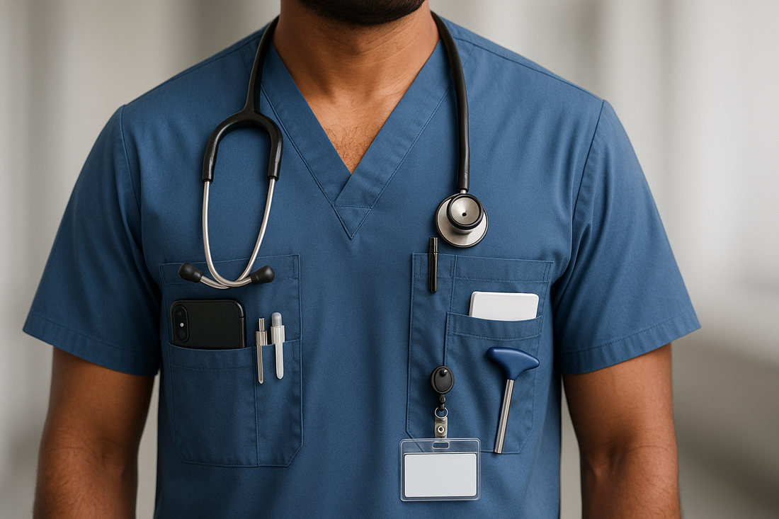 Shirt met zakken zorg: hoeveel zakken heb je echt nodig? Zorgprofessional checklist