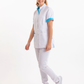 SHAE LAURA JACK Tuniek Dames Staande Kraag met Doorknoopsluiting