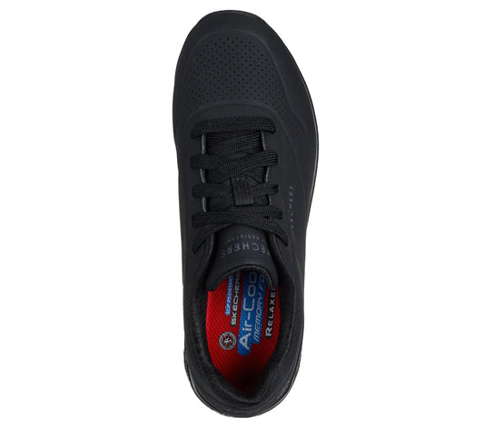 Skechers Werkschoenen Dames Zwarte Sneakerlook