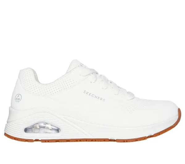 Skechers Werkschoenen Dames Witte Sneakerlook