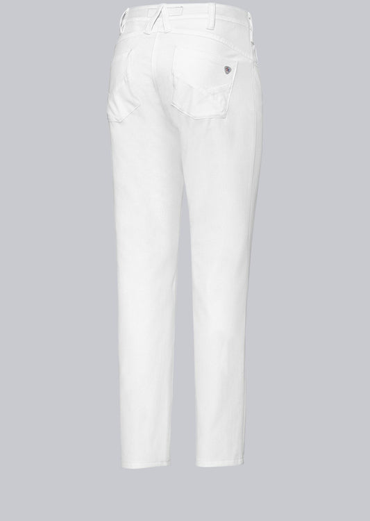 BP® 7/8 slim-fit stretch-jeans voor dames wit met 7/8 lengte en stretchmateriaal