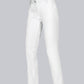 BP® katoenen chinobroek voor dames wit met modern fit en 100% katoen