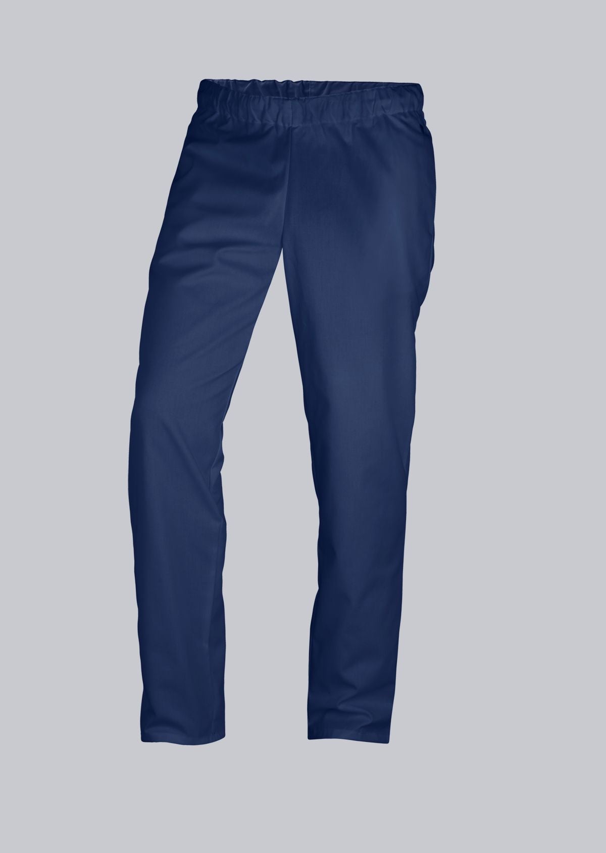 BP® Pantalon voor haar & hem unisex nachtblauw met stretch en elastische taille met tunnelkoord