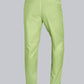 BP® lichte pantalon voor haar & hem unisex lichtgroen met lichtgewicht stof en elastische taille met tunnelkoord