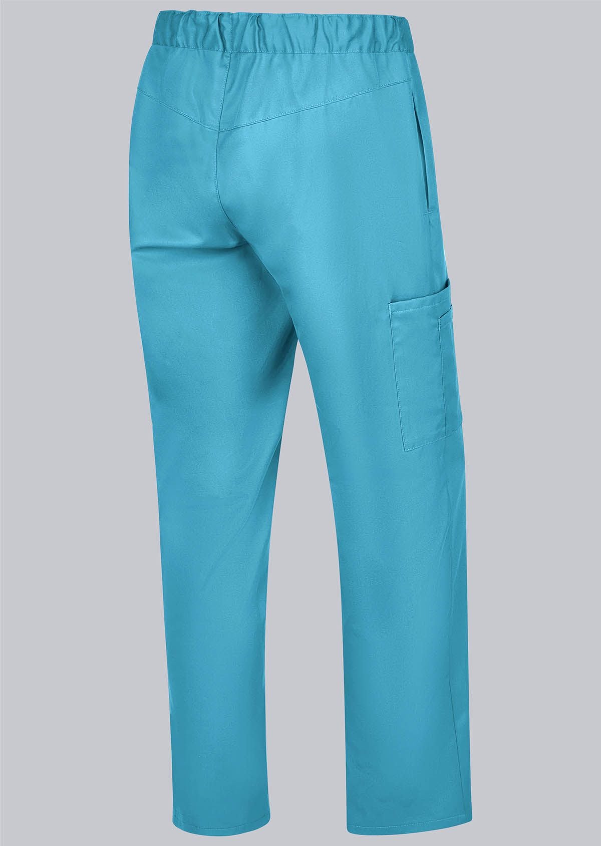 BP® lichte pantalon met TENCEL™ Lyocell voor haar & hem unisex hemelsblauw met lichtgewicht stof en elastische taille