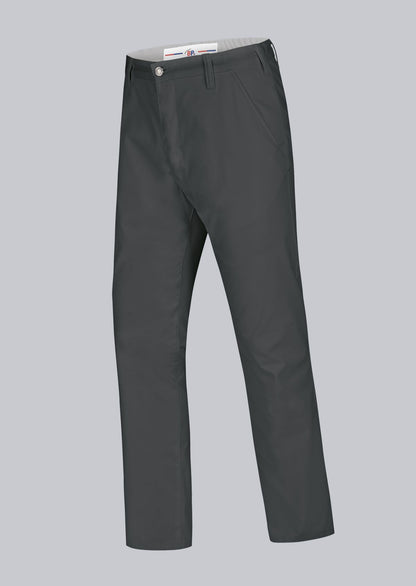 BP® Stretch-chinobroek voor heren wit met modern fit en stretchmateriaal