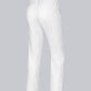 BP® comfortabele stretch-broek voor dames wit met elastomultiester en elastische tailleband