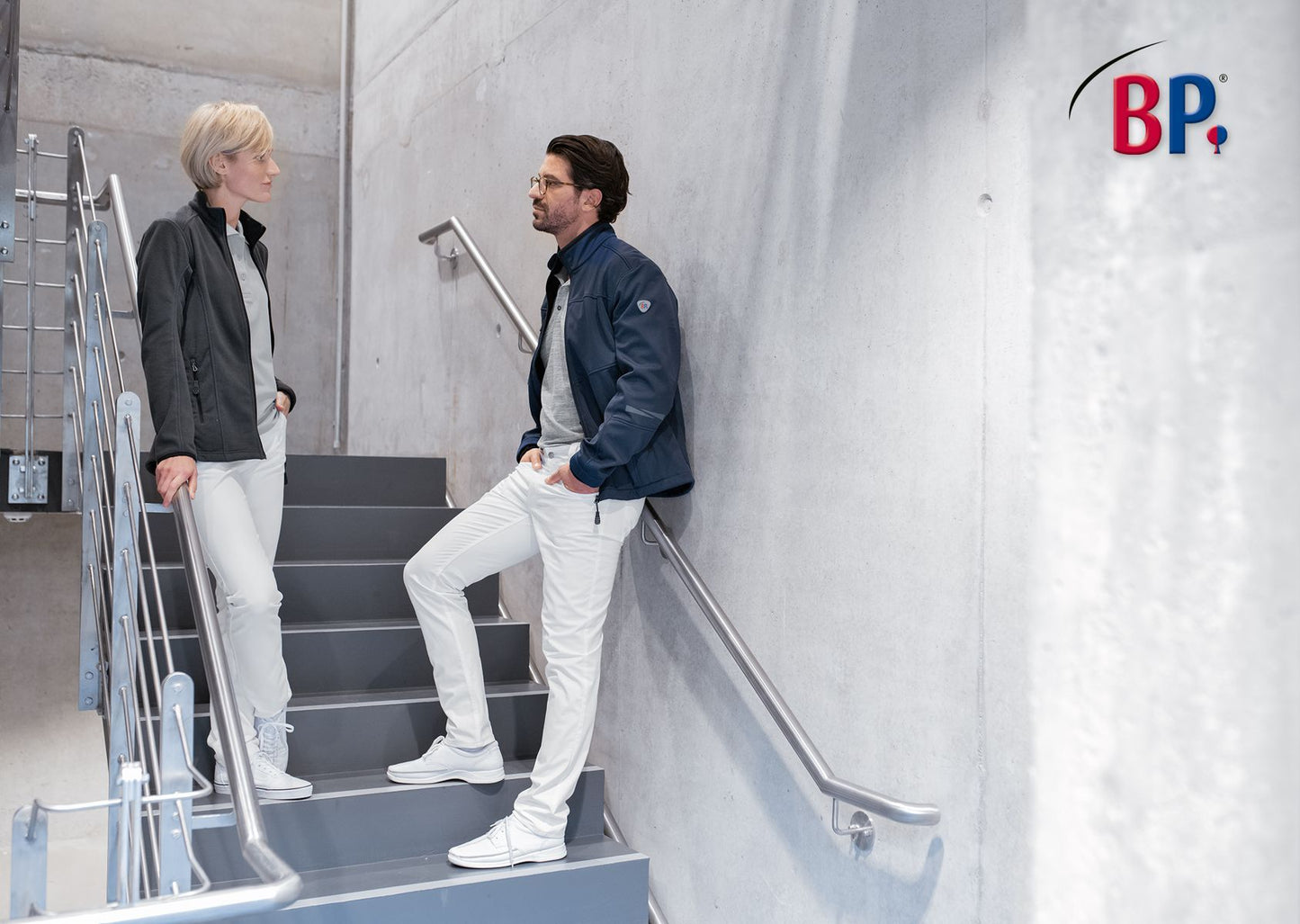 BP® slim-fit stretch-jeans voor dames wit met slim fit en stretchmateriaal