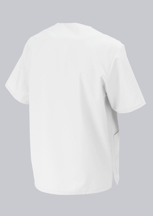 BP witte medische tuniek dames en heren achterkant