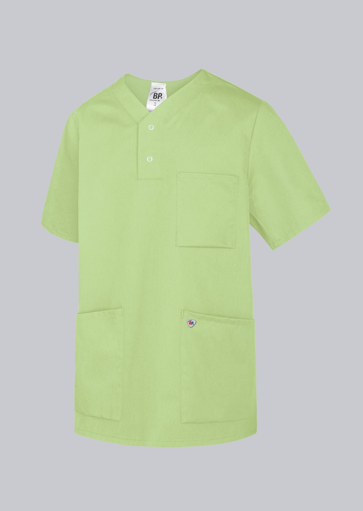 BP unisex Tencel zorgtuniek met lyocell, armliftsysteem en ademende stof voor zorgprofessionals