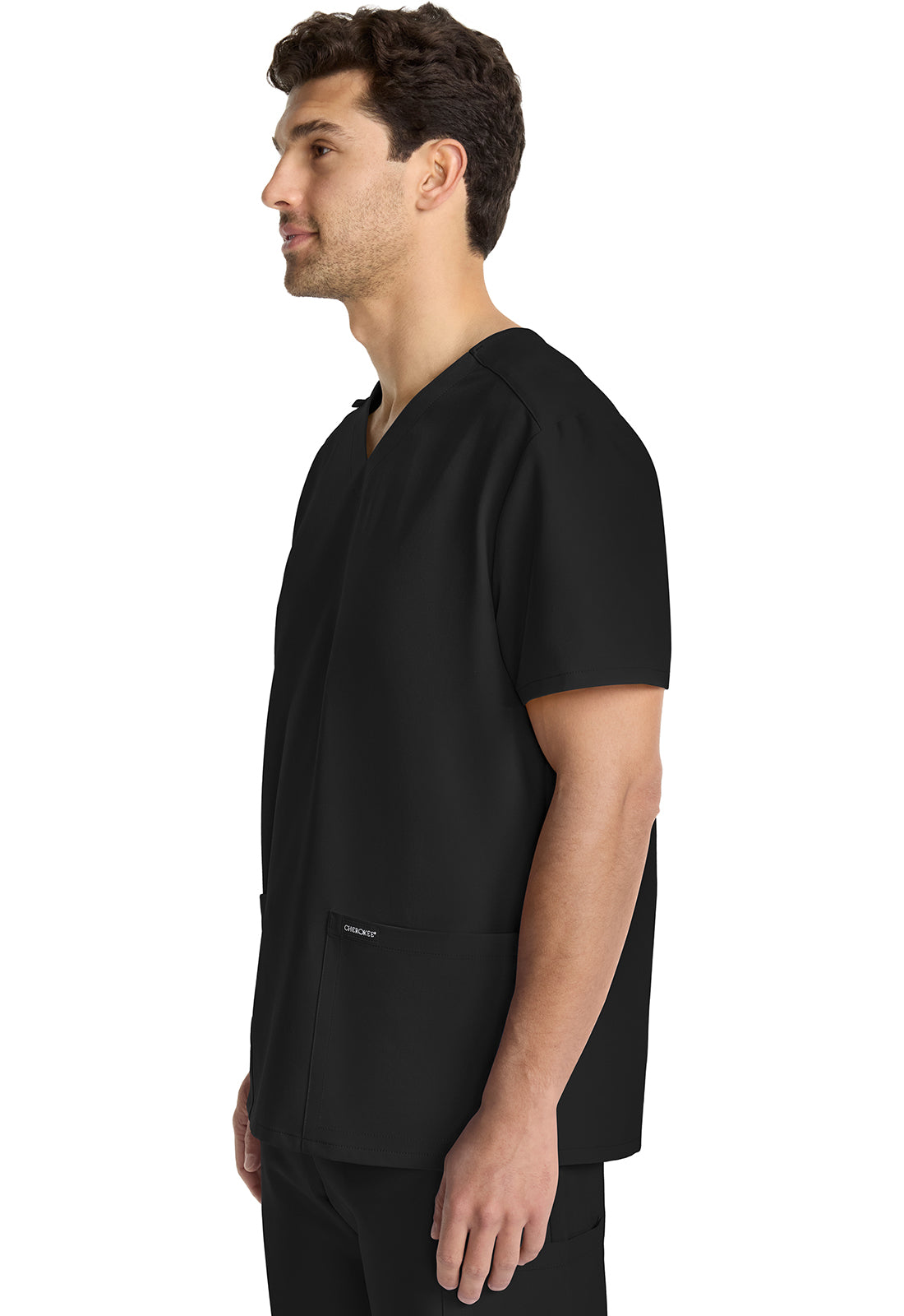 Unisex top met V-hals met moderne pasvorm en PROTX2-technologie CKE00014A