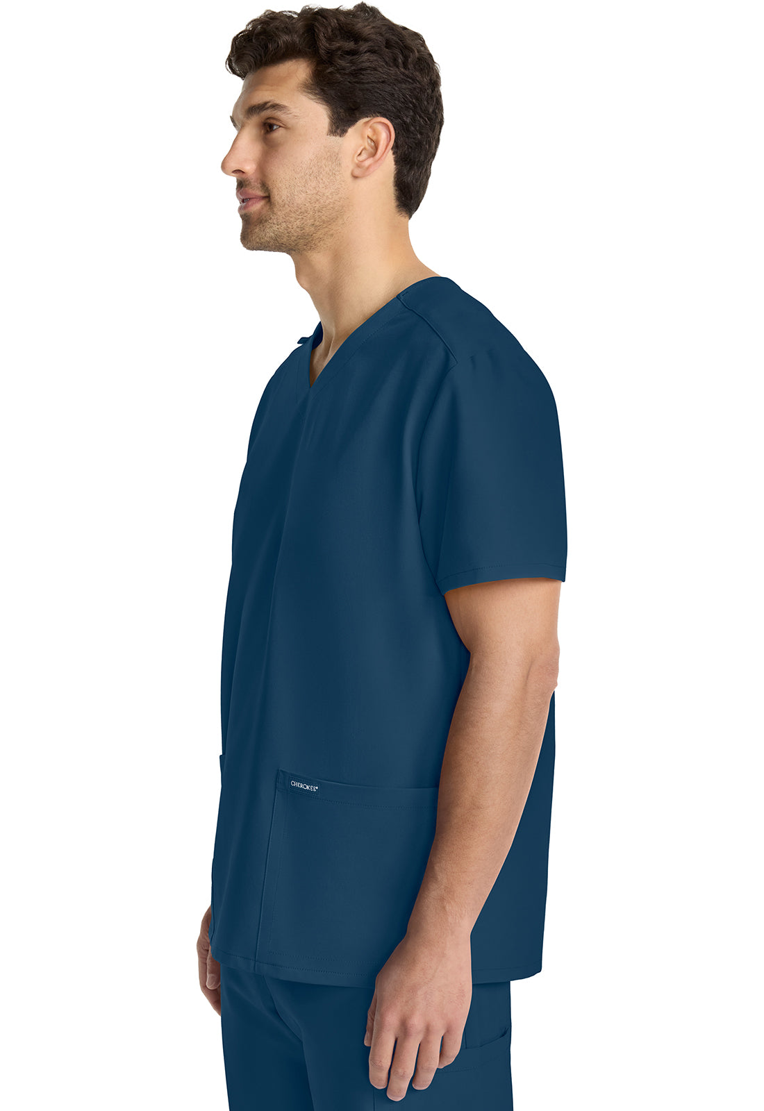 Unisex top met V-hals met moderne pasvorm en PROTX2-technologie CKE00014A