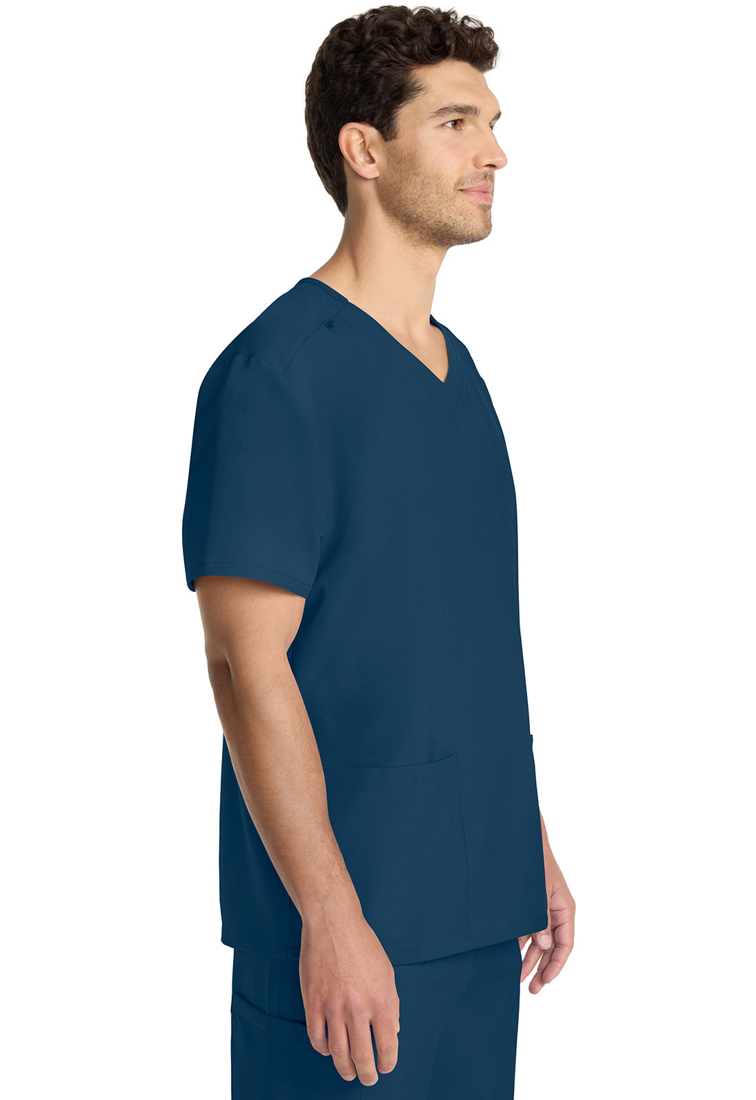 Unisex top met V-hals met moderne pasvorm en PROTX2-technologie CKE00014A