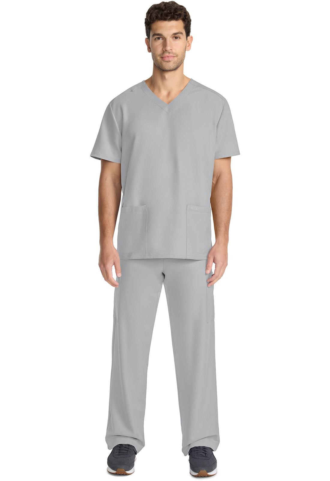 Unisex top met V-hals met moderne pasvorm en PROTX2-technologie CKE00014A