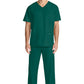 Unisex top met V-hals met moderne pasvorm en PROTX2-technologie CKE00014A