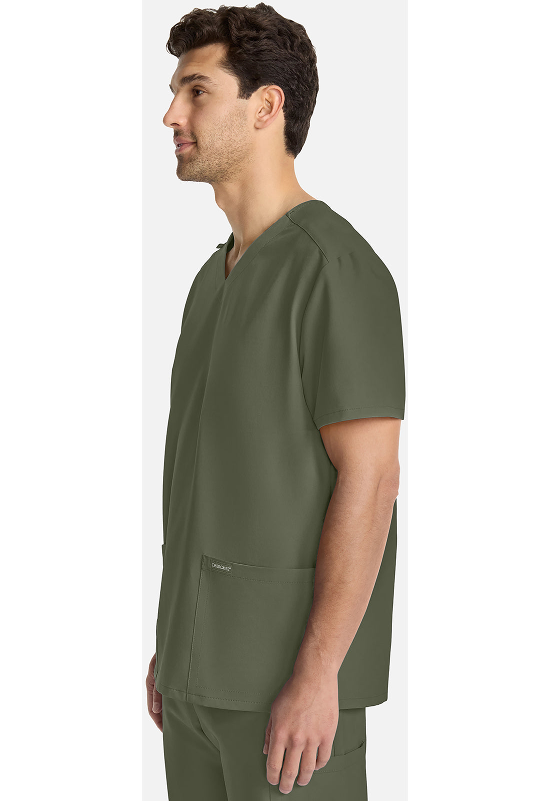 Unisex top met V-hals met moderne pasvorm en PROTX2-technologie CKE00014A