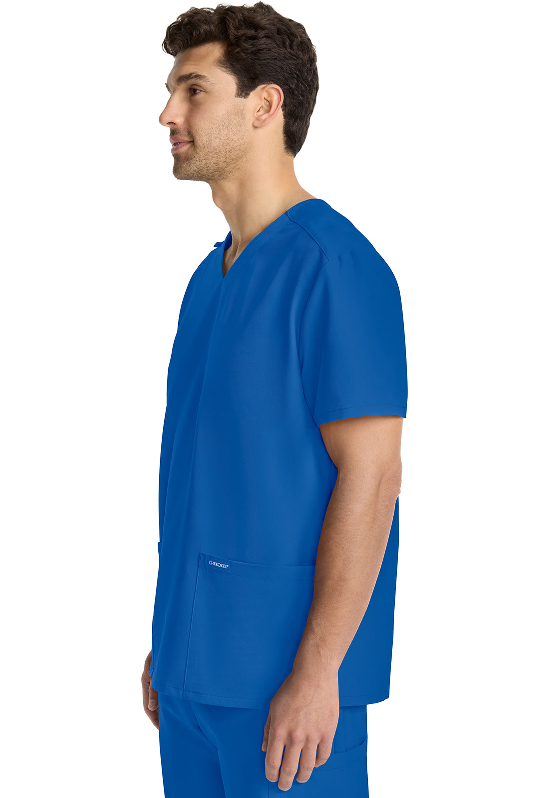 Unisex top met V-hals met moderne pasvorm en PROTX2-technologie CKE00014A