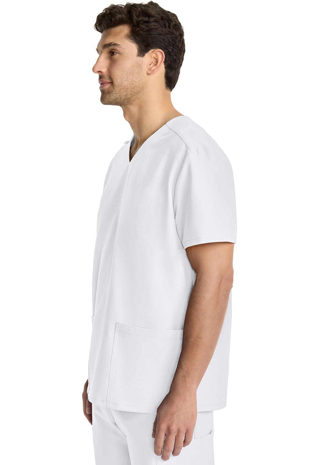 Unisex top met V-hals met moderne pasvorm en PROTX2-technologie CKE00014A