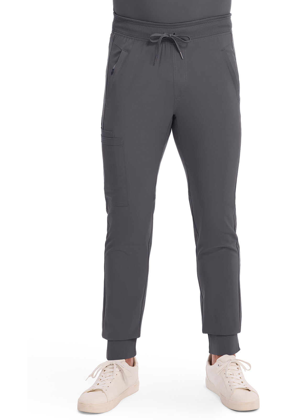 Heren joggingbroek met 360° stretch en ritszakken CKE004A