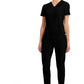 Mid Rise Tapered Leg Jogger Pant met ribgebreide tailleband en reflecterende details CKE110A