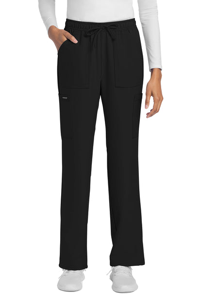 Cherokee Rechte broek met middelhoge taille en elastische tailleband met trekkoord CKE272A