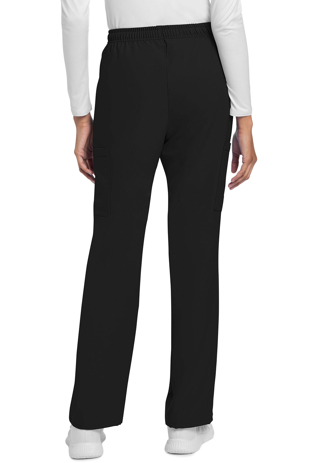 Cherokee Rechte broek met middelhoge taille en elastische tailleband met trekkoord CKE272A