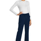 Cherokee Rechte broek met middelhoge taille en elastische tailleband met trekkoord CKE272A