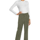 Cherokee Rechte broek met middelhoge taille en elastische tailleband met trekkoord CKE272A