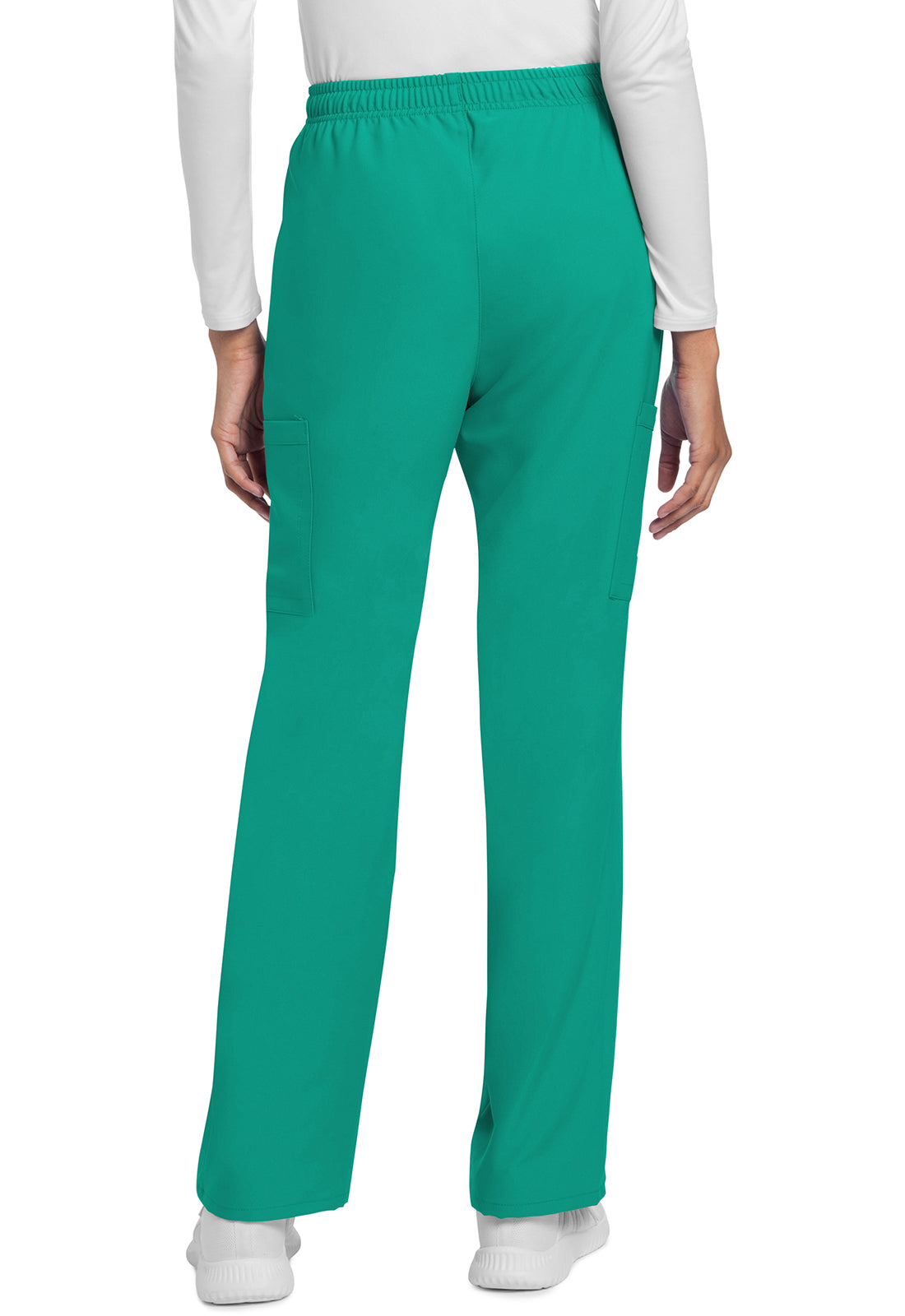 Cherokee Rechte broek met middelhoge taille en elastische tailleband met trekkoord CKE272A