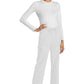 Cherokee Rechte broek met middelhoge taille en elastische tailleband met trekkoord CKE272A