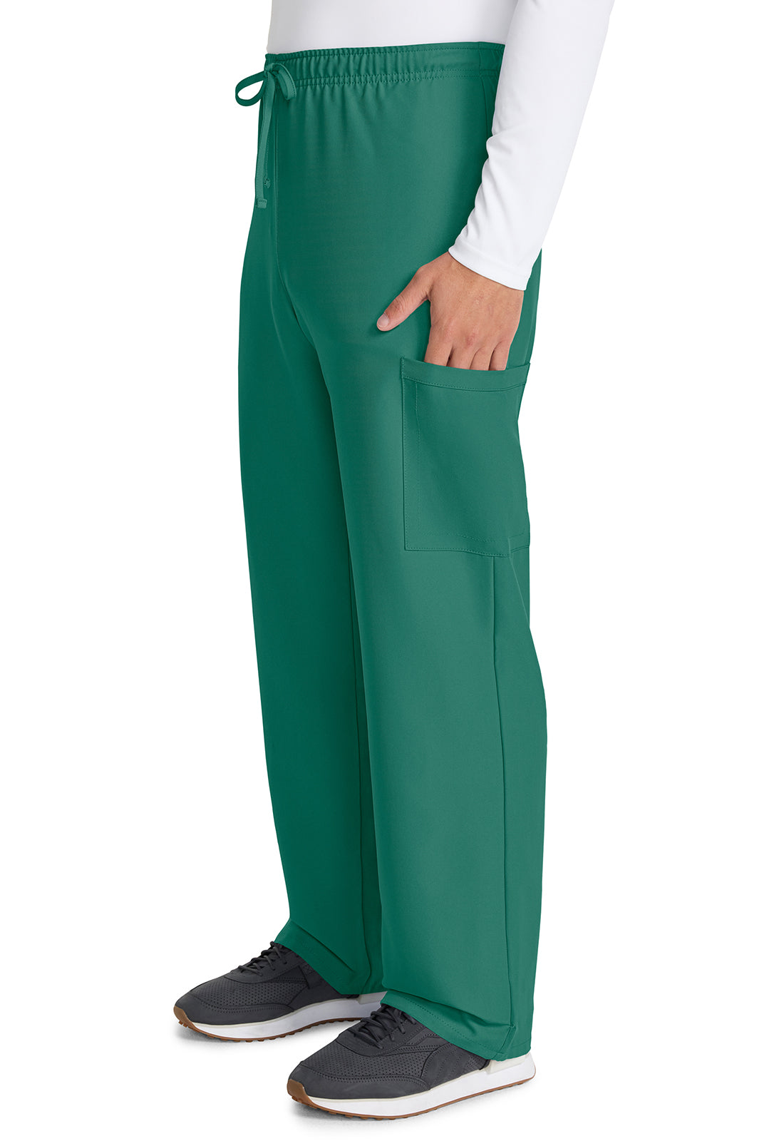Cherokee Unisex broek met trekkoord en rechte pijpen met middelhoge taille en lichtgewicht design CKE280A