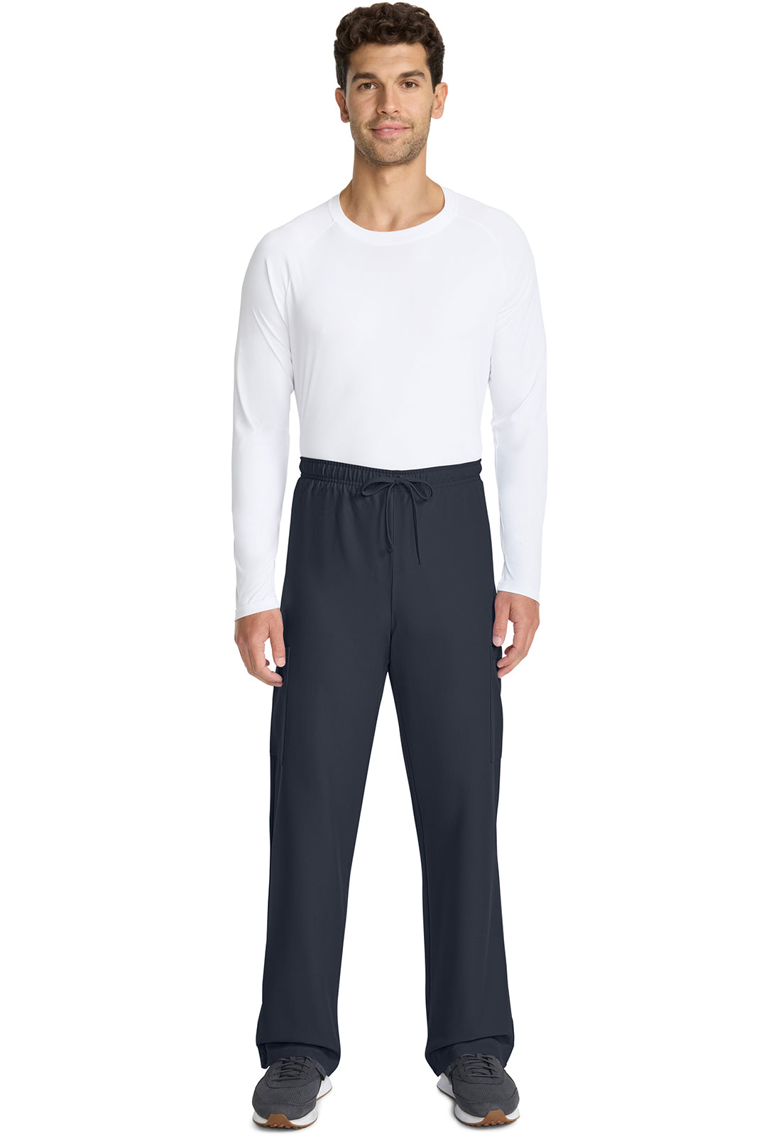 Cherokee Unisex broek met trekkoord en rechte pijpen met middelhoge taille en lichtgewicht design CKE280A