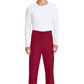 Cherokee Unisex broek met trekkoord en rechte pijpen met middelhoge taille en lichtgewicht design CKE280A