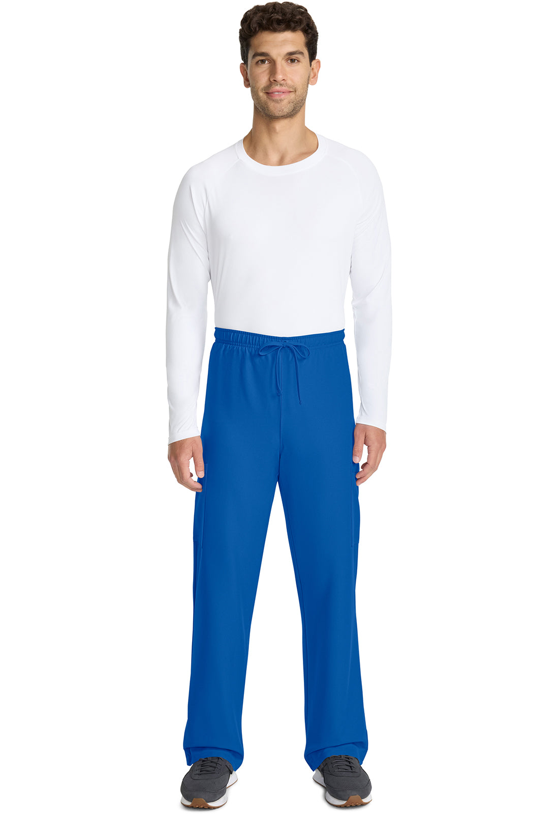 Cherokee Unisex broek met trekkoord en rechte pijpen met middelhoge taille en lichtgewicht design CKE280A