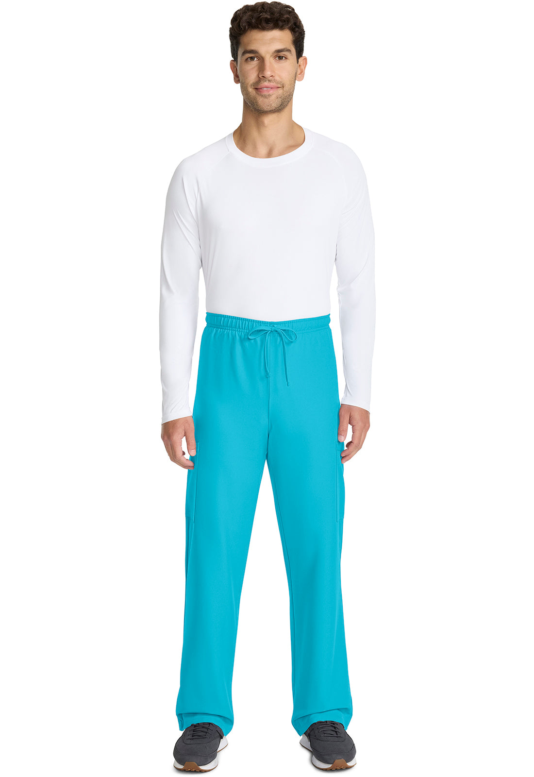 Cherokee Unisex broek met trekkoord en rechte pijpen met middelhoge taille en lichtgewicht design CKE280A