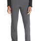 Pull-on broek met normale taille en taps toelopende pijpen met elastische tailleband en 360° stretch