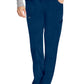 Middelhoge taille broek met rechte pijpen en trekkoord dames met 360° stretch en cargozakken DKE010