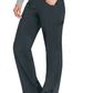 Middelhoge taille broek met rechte pijpen en trekkoord dames met 360° stretch en cargozakken DKE010