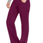 Middelhoge taille broek met rechte pijpen en trekkoord dames met 360° stretch en cargozakken DKE010