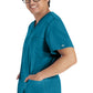 Heren T-shirt met V-hals met moderne pasvorm en 360° stretch