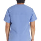 Heren T-shirt met V-hals met moderne pasvorm en 360° stretch DKE645