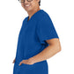 Heren T-shirt met V-hals met moderne pasvorm en 360° stretch