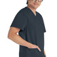 Heren T-shirt met V-hals met moderne pasvorm en 360° stretch