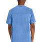 Heren T-shirt met V-hals met gebreide panelen en 2-way stretch