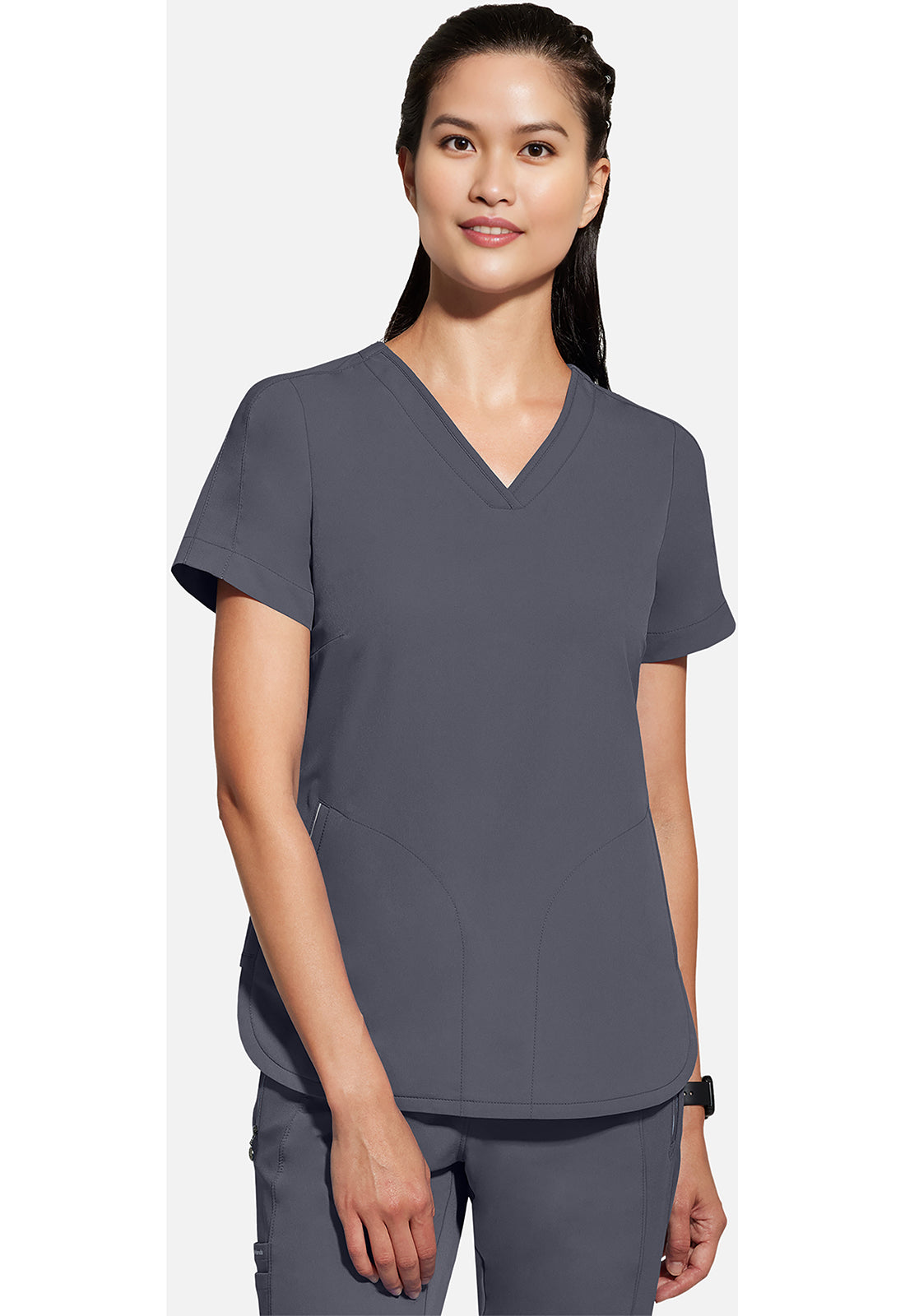 Skyler Top met moderne pasvorm en stretchmateriaal
