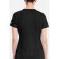 Monica Top dames met V-hals en moderne pasvorm met stretchmateriaal