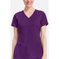 Monica Top dames met V-hals en moderne pasvorm met stretchmateriaal