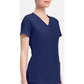 Monica Top dames met V-hals en moderne pasvorm met stretchmateriaal