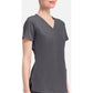 Monica Top dames met V-hals en moderne pasvorm met stretchmateriaal