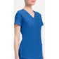 Monica Top dames met V-hals en moderne pasvorm met stretchmateriaal